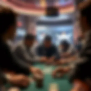 Community Interactions in Absolute Poker Community dynamics within Absolute Poker
