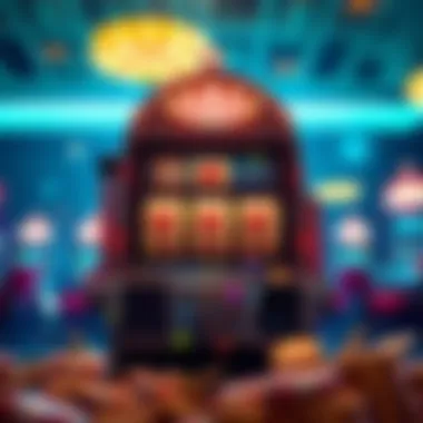 The Essence of Chance Abstract representation of chance and luck in gambling