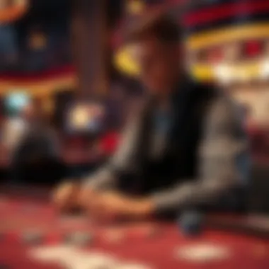 Understanding the Odds for Success Player analyzing odds at a gaming table