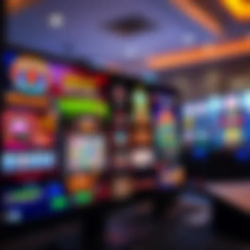 Diverse range of video poker games displayed on a computer screen