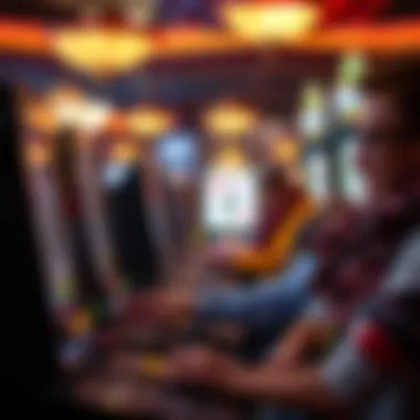 Exciting Online Video Poker Experience Player enjoying a thrilling online video poker session