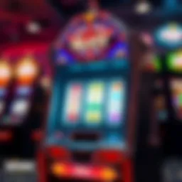 High payout slot machine with vibrant graphics