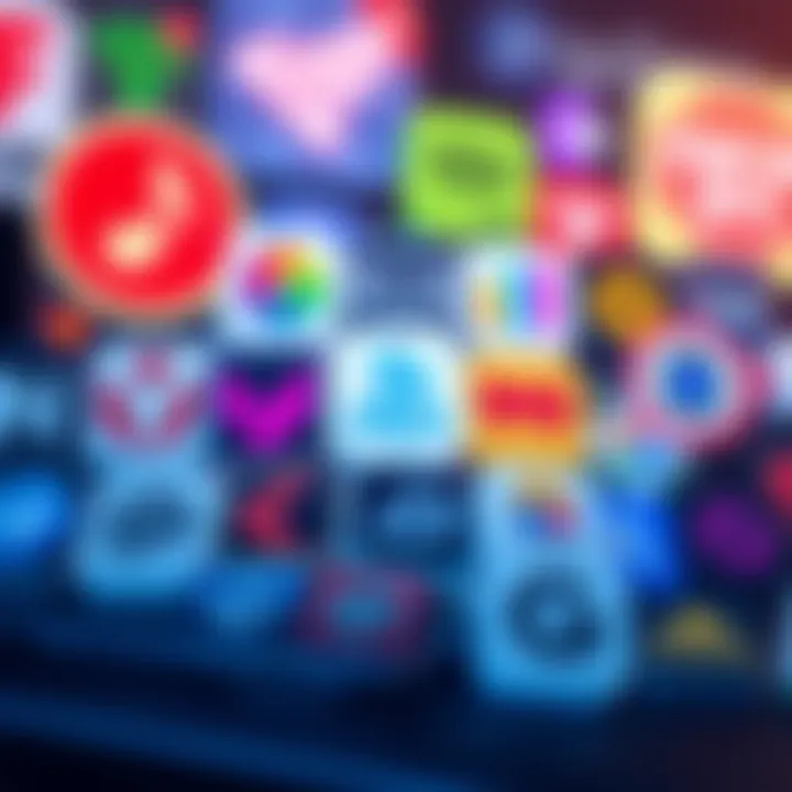 Diverse Betting App Logos Overview of various betting app logos