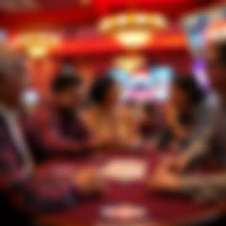 Diverse players enjoying Blazing 7s Blackjack