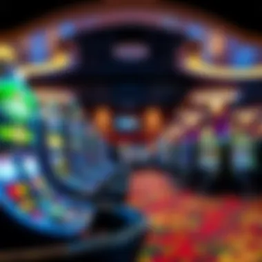 Diverse Gaming Options at Casino Mt Pocono Inside Casino Mt Pocono featuring a variety of gaming tables and slot machines