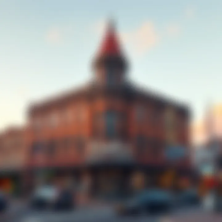 A historic building in York, Pennsylvania representing local architecture