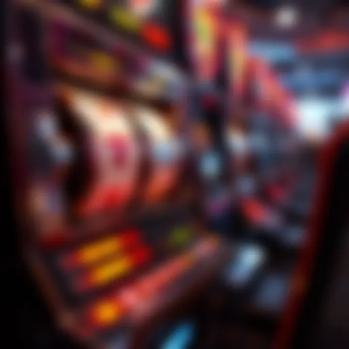 Detailed view of slot machine components highlighting investment value