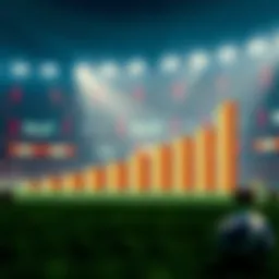 A graphical representation of NFL betting trends
