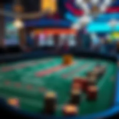 Illustration of a strategy chart for playing craps