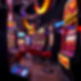 Visual representation of deluxe slot machines featuring vibrant graphics and intricate themes
