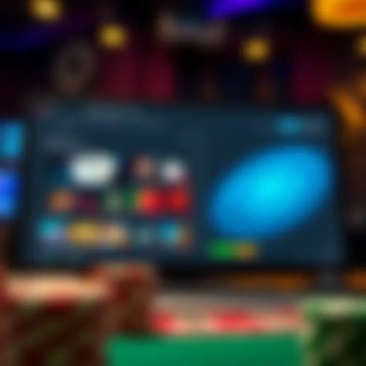 Explore Different Poker Software An interface displaying various poker software options