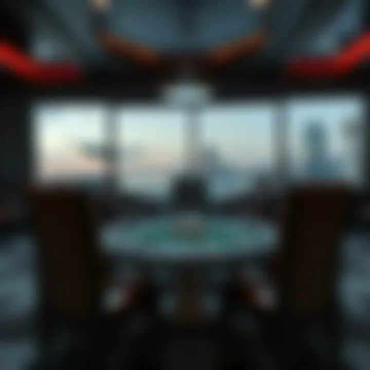 Elegant Seating Arrangement for Poker Night Elegant seating arrangement for poker night