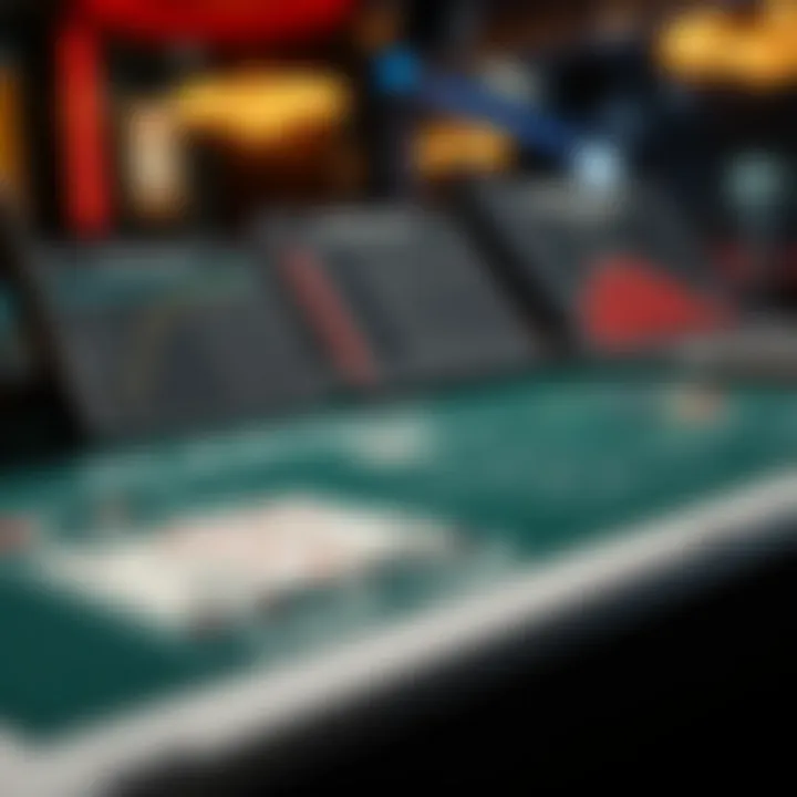 An illustration of blackjack strategy charts and statistics