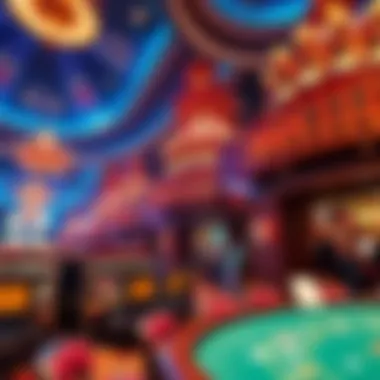 The Lively Atmosphere of San Manuel Casino An overview of San Manuel Casino showcasing its lively atmosphere