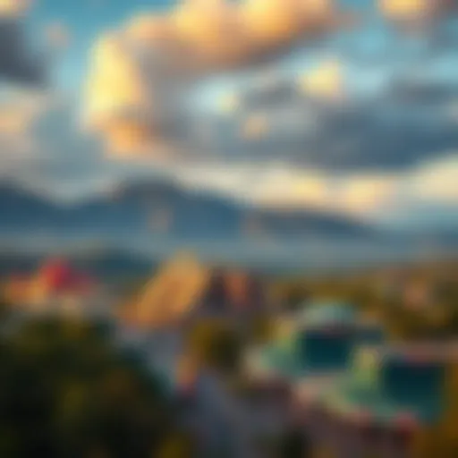 Scenic Overview of Kings Mountain Casinos A scenic view of Kings Mountain highlighting the casino landscape