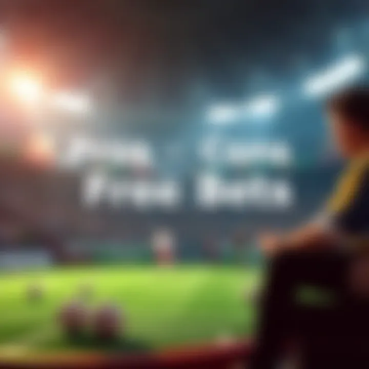 Pros and Cons of Free Bets Visual representation of advantages and disadvantages of free bets