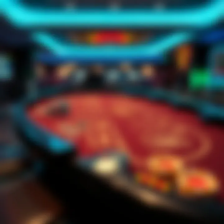 Craps Game Table Overview Craps game table layout