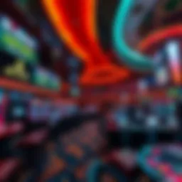 Vibrant atmosphere of the Ilani Sports Book