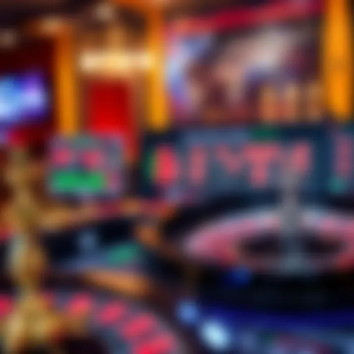 The Virtual Roulette Experience A digital interface showcasing online roulette gameplay