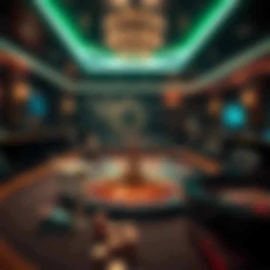 Live dealer roulette table setup