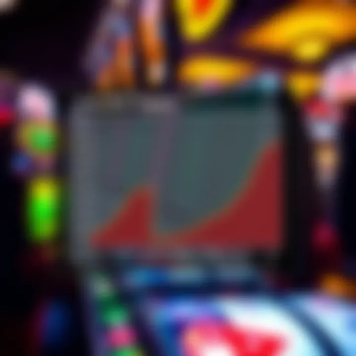 Insightful chart analyzing payout trends of loose slot machines.