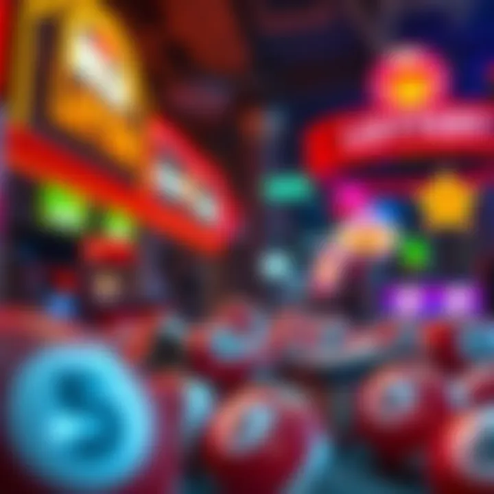 Visual representation of lottery economic impact