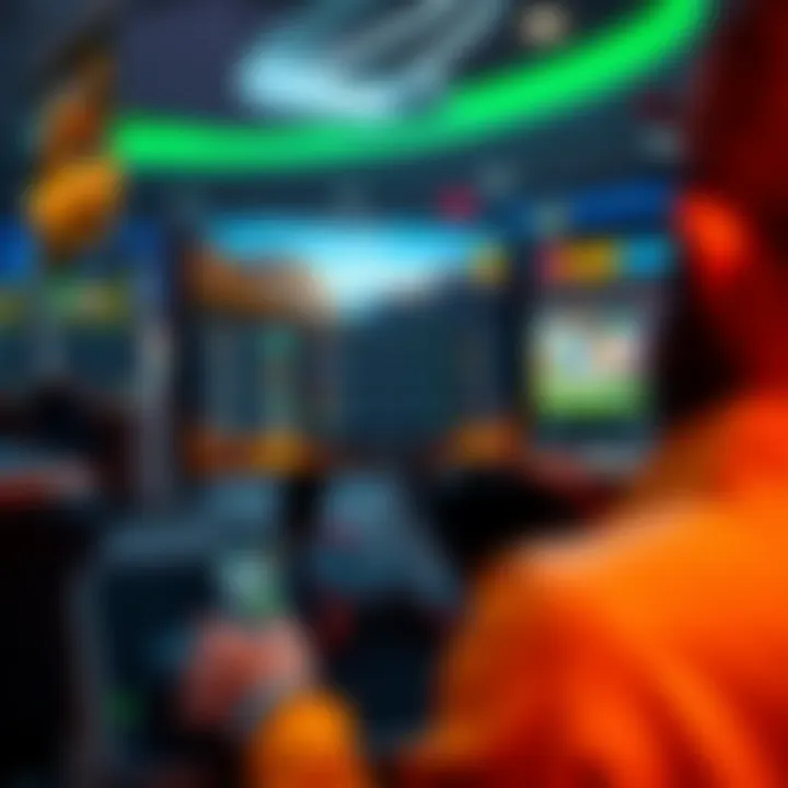 Visual representation of Mr. Play's interface showcasing user-friendly navigation.