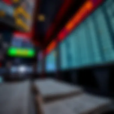 Betting Slips and Odds Display at a Sportsbook Close-up of betting slips and odds at a sportsbook