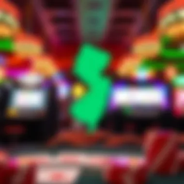 New Jersey Lottery Branding A colorful representation of New Jersey Lottery branding