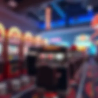 Visual representation of different types of online slots