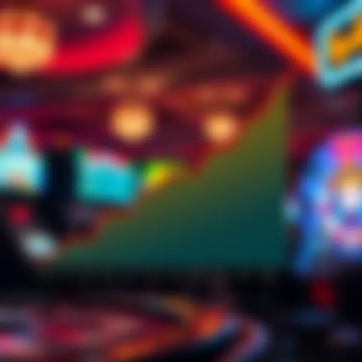 Graph illustrating the growth of online gambling in Ohio