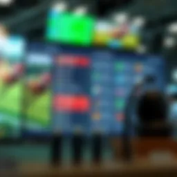 A digital interface showcasing various horse betting options.