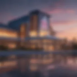 Exterior view of Seneca Creek Casino showcasing its architectural design