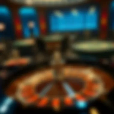 A strategic layout of various betting systems used in roulette