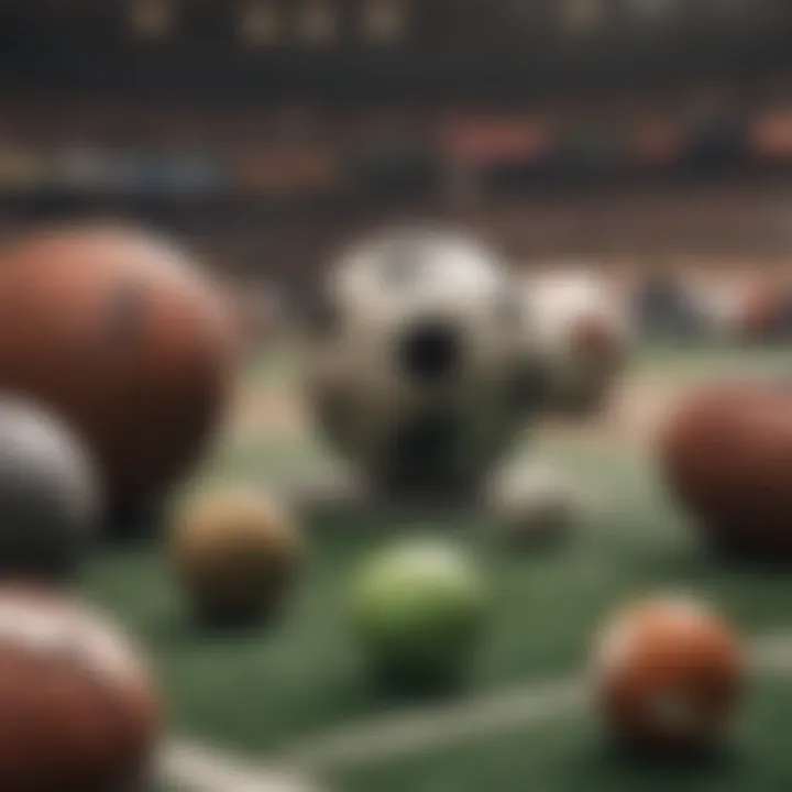 Visualization of various sports odds types