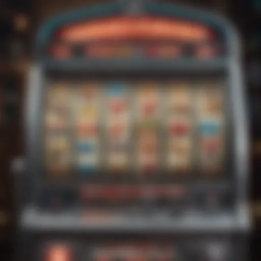 Vibrant representation of the Dean Martin Slot Machine app interface showcasing its unique design.