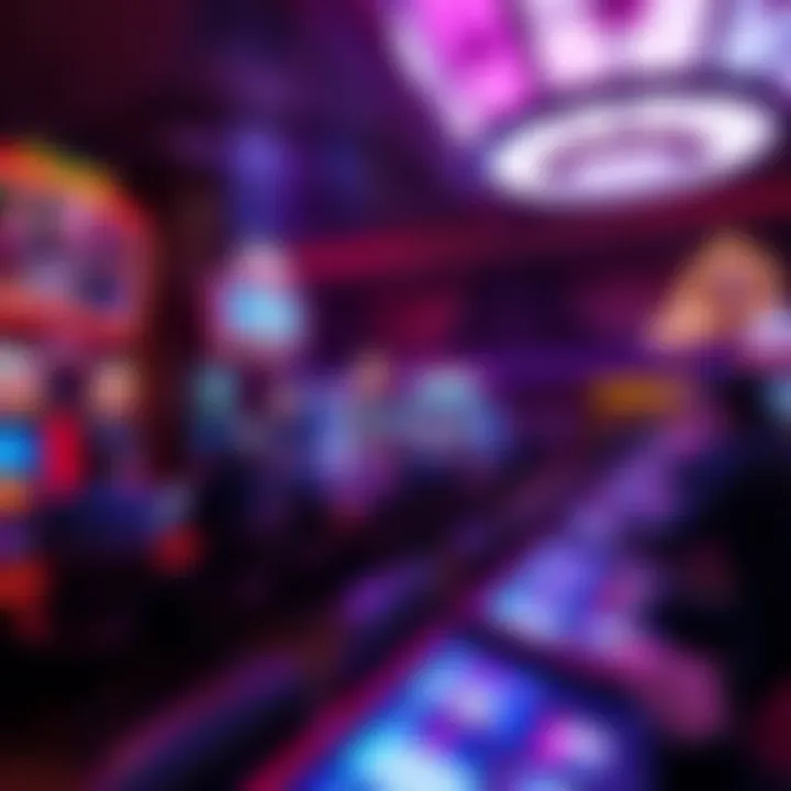 Lively Atmosphere at LDL Casino A lively atmosphere depicting entertainment beyond gaming at the casino