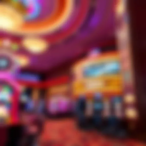 Luxurious interior of the LDL Casino showcasing vibrant gaming areas