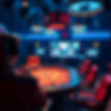 An overview of technology used in broadcasting poker events.