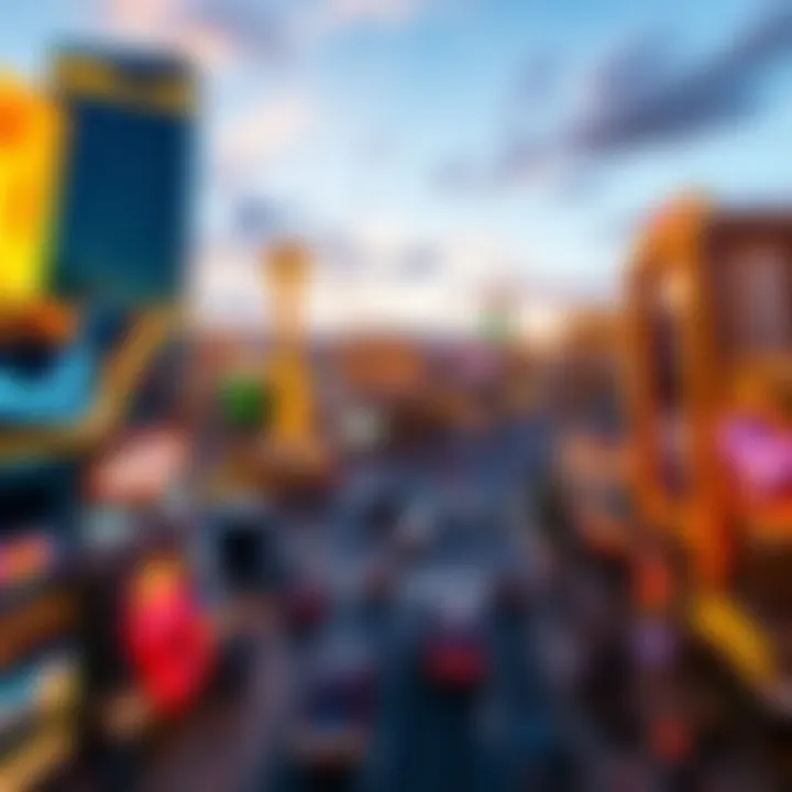 Stunning view of the iconic Las Vegas Strip bustling with activity