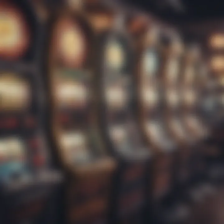 An infographic illustrating the evolution of colossal slot machines over the years