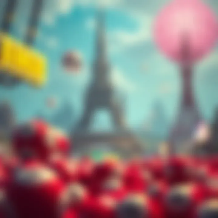 The Future Landscape of Online Bingo Futuristic concept art depicting the evolution of online bingo