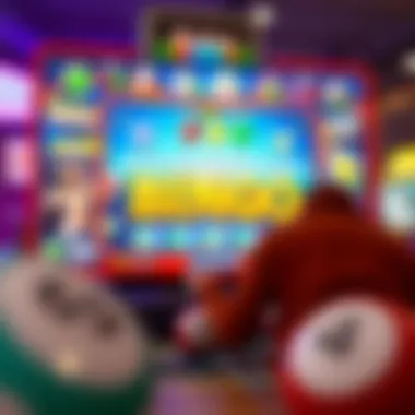 Engaging Online Bingo Gameplay Vibrant online bingo interface showcasing a game in progress