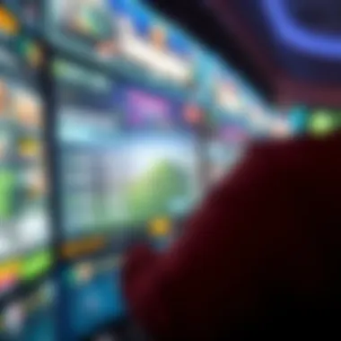 An engaging interface of a sweepstakes site