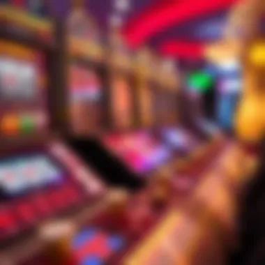 Close-up of popular casino games and their unique features