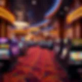 Luxurious gaming floor at Winstar World Casino