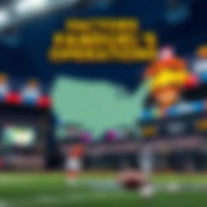 Infographic on factors influencing FanDuel's operations in various states