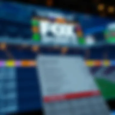 Betting Slip on Fox Sports Sportsbook Screenshot of a betting slip on Fox Sports Sportsbook