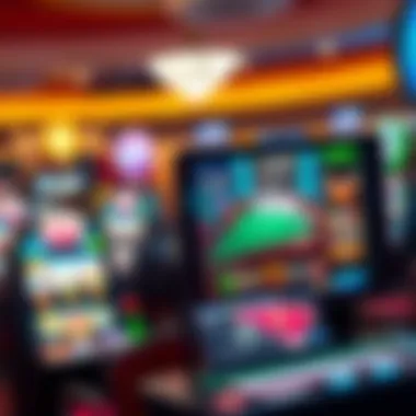 A captivating overview of the Hollywood Casino online interface featuring vibrant graphics and user-friendly navigation.