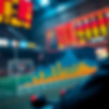 Graph depicting betting strategies' effectiveness